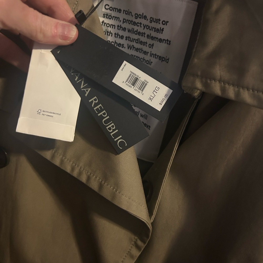 Banana Republic Trench - Picture 9 of 9